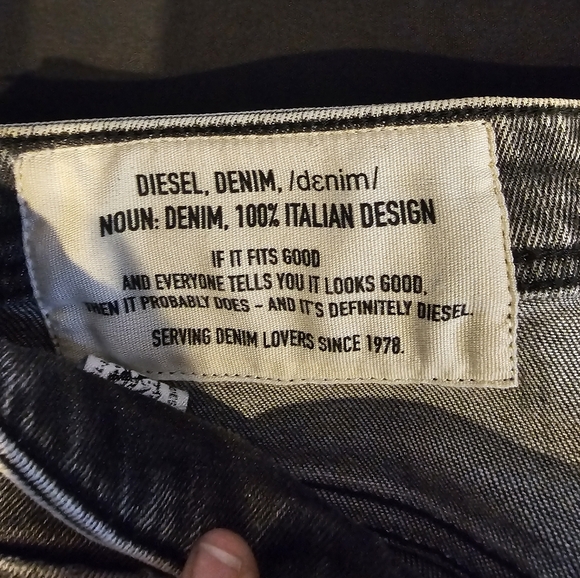 Vintage Diesel Denim, Larkee, Faded Black, 32Wx32L - Picture 1 of 8